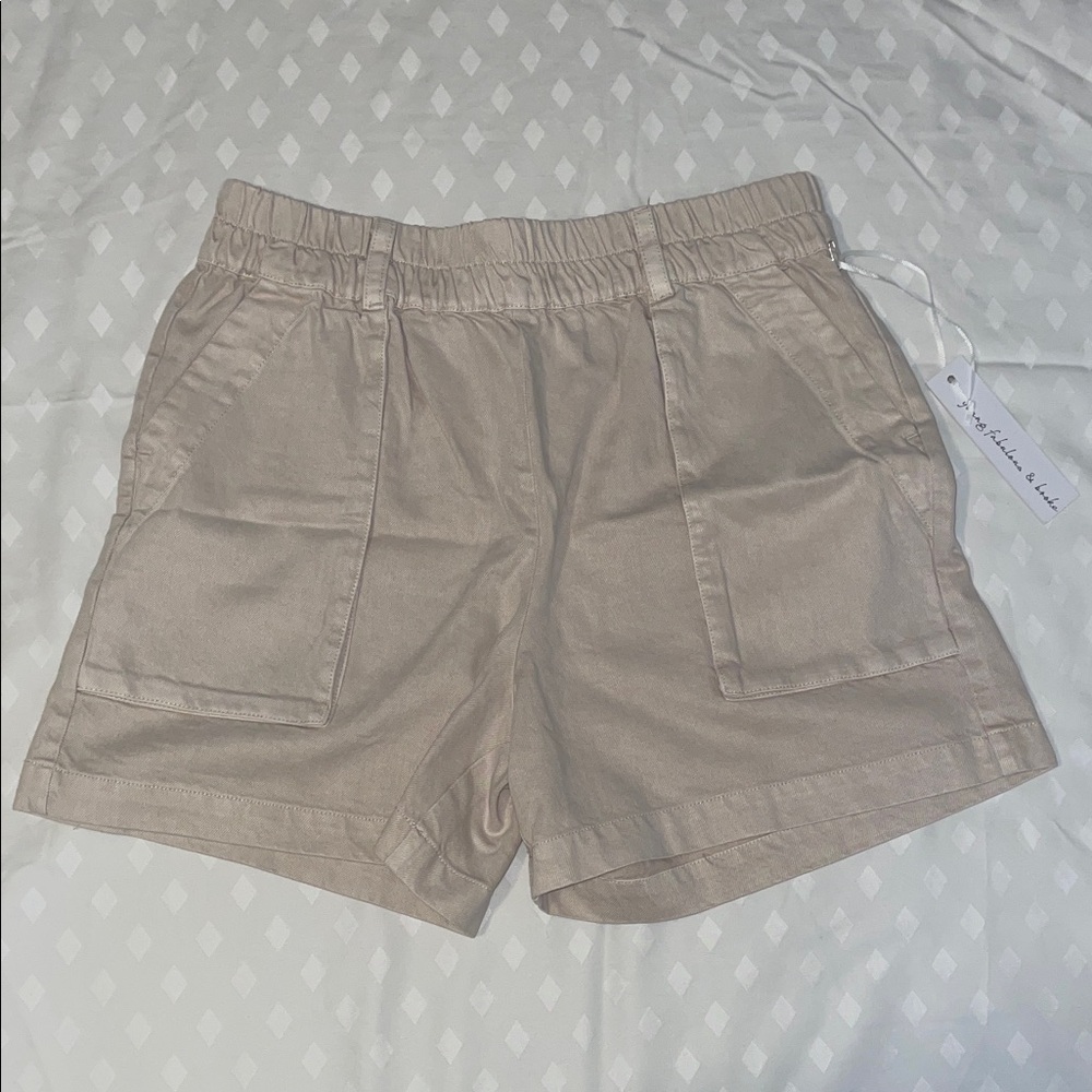 Young Fabulous & Broke Beige Cargo Shorts